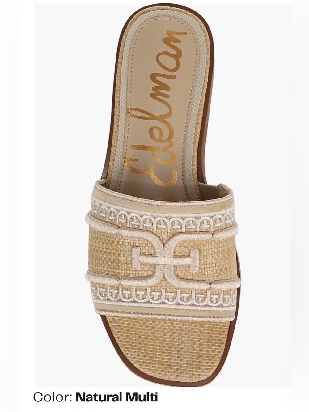 Sam Edelman Stevie Slide Sandal-Neutral